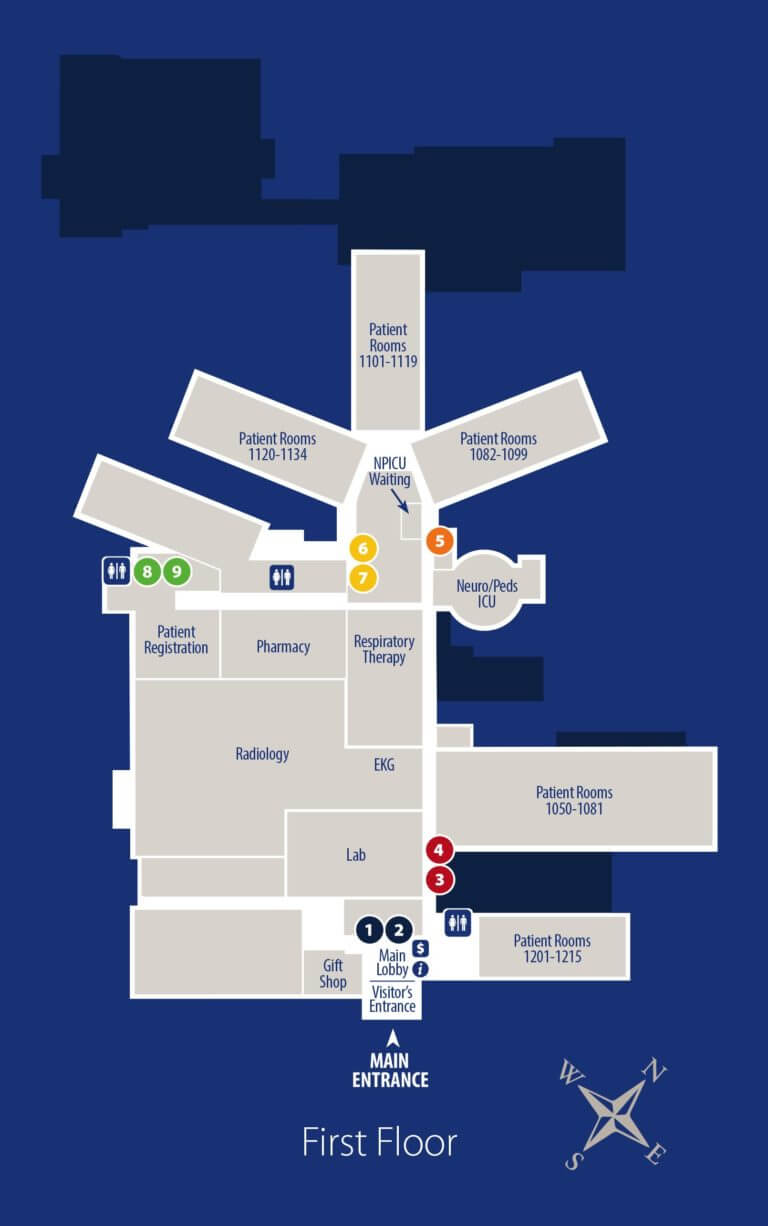 Floor Maps | Singing River Health System