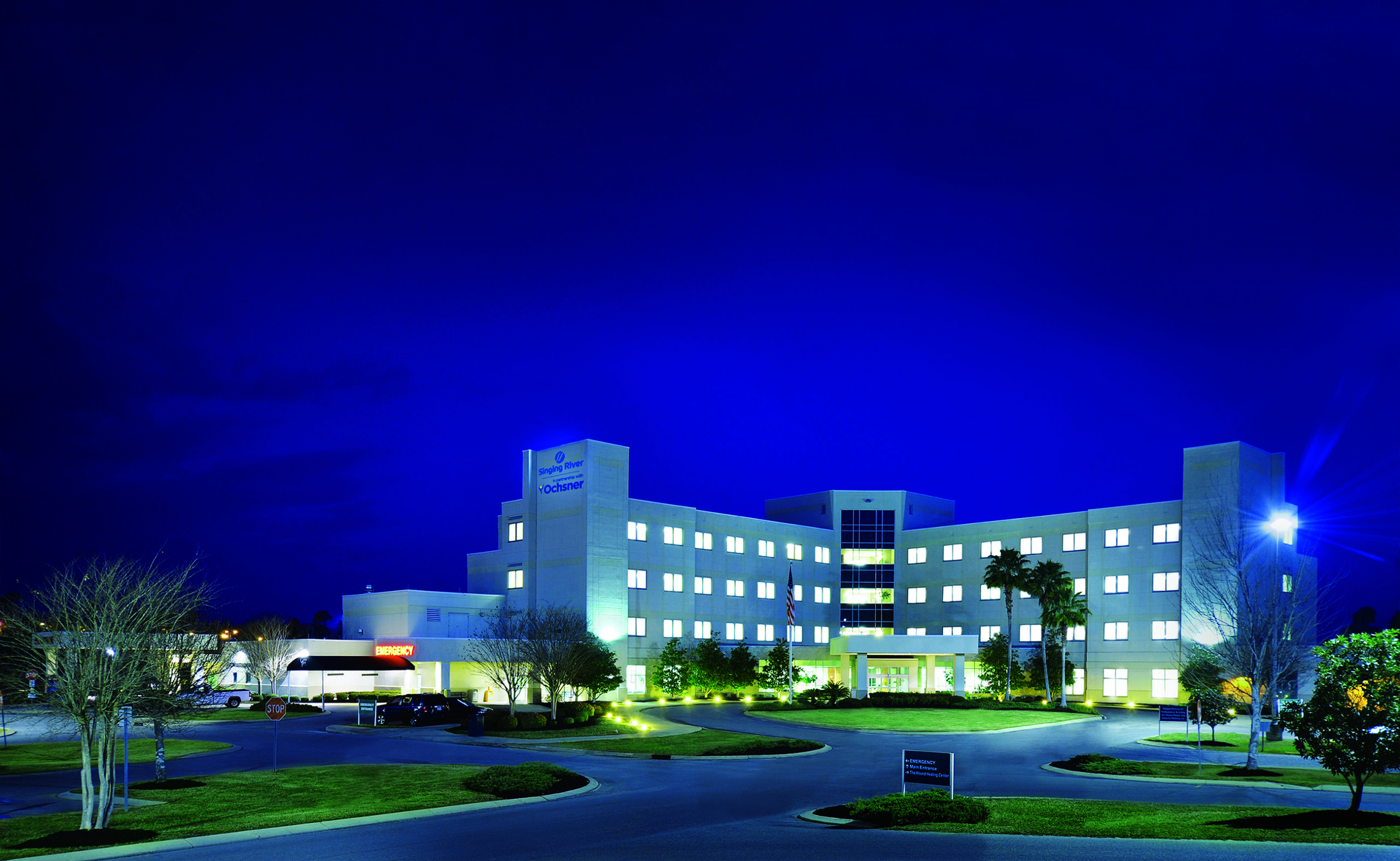 GulfportHospital Night scaled